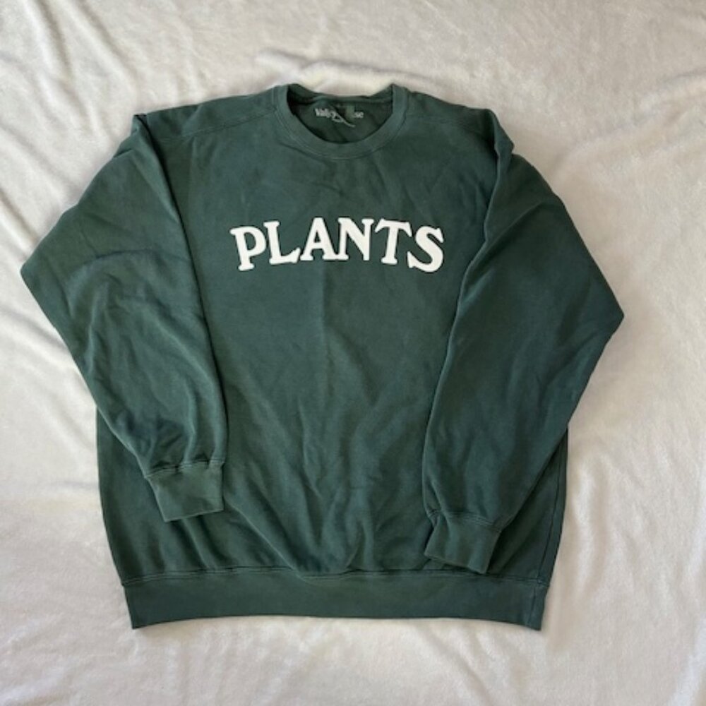 🪴 “PLANTS" XL sweatshirt by Valley Cruise Press